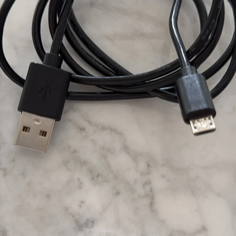 Charger cords.